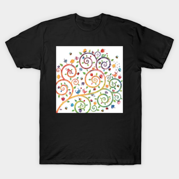 Springtime T-Shirt by Claske